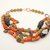 collana colorata multicolor statement etnica pietre dure