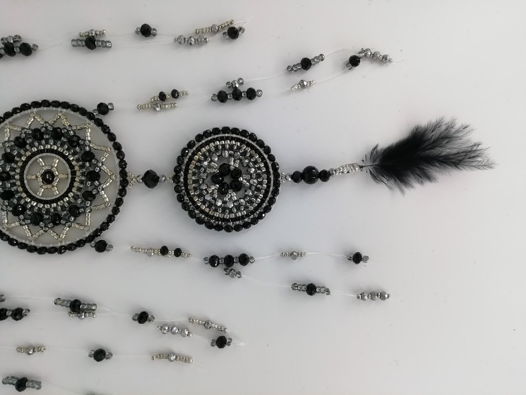Acchiappasogni Dreamcatcher, Creativo Perline Di Cristallo A Forma Di Albero Acchiappasogni Ghiaia Verde Piuma Ciondolo Per Ragazze Camera Da Letto Decorazione Da Parete, Ornamento Di Nozze Fatto A Ma