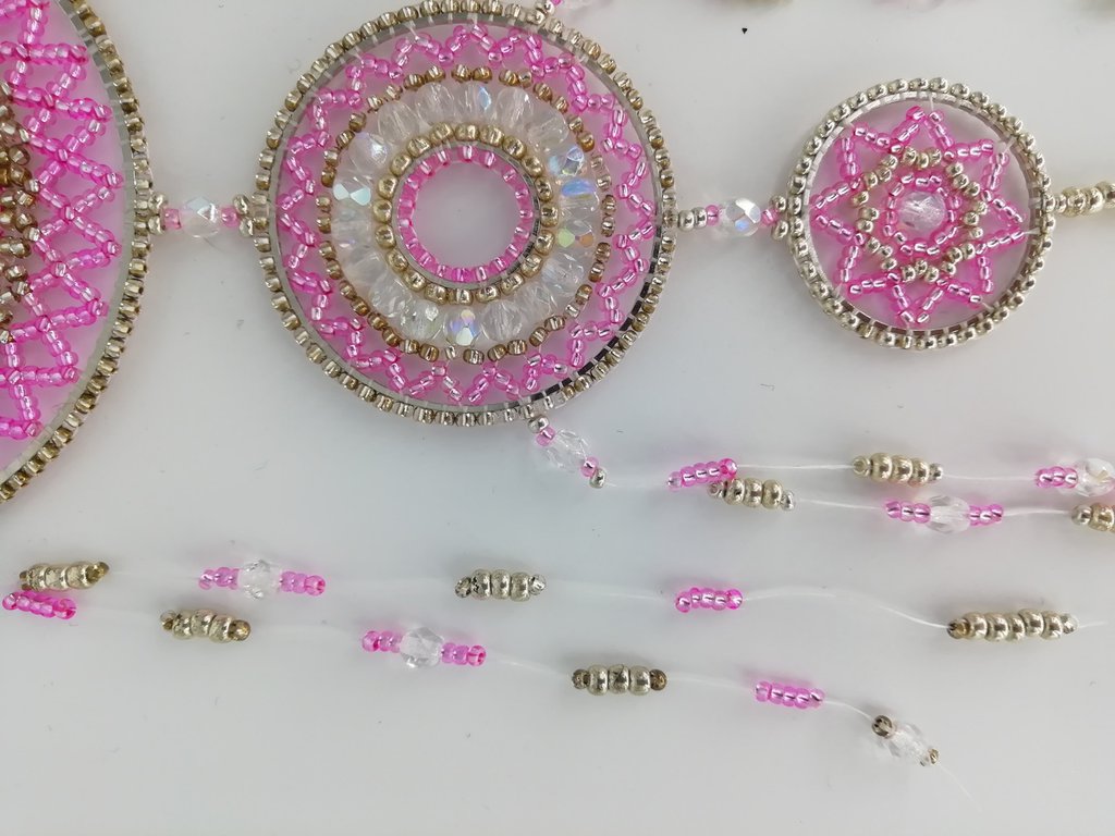 Acchiappasogni Vintage Realizzato A Mano Con Rami Di Vite In Sitle