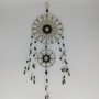 Acchiappasogni mandala realizzato con perline  tessute a mano. Beaded dreamcatcher.