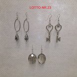 A-50 Gioielli All'ingrosso LOTTO 10 Paia Orecchini Cerchi Colorati Moda - Foto 9