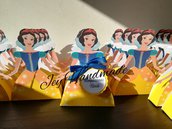 Scatolina Biancaneve segnaposto compleanno principesse festa confetti caramelle 