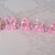 cake topper trenino rosa per bimba con orsetto battesimo, compleanno personalizzabile nome 5 lettere