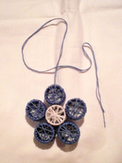 collana fiore di cotone (n°580)