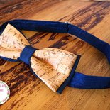 Papillon Uomo Regolabile A Gancio - Fatto A Mano, 100% Poliestere, 12x6 Cm, 40 Colori - Foto 9