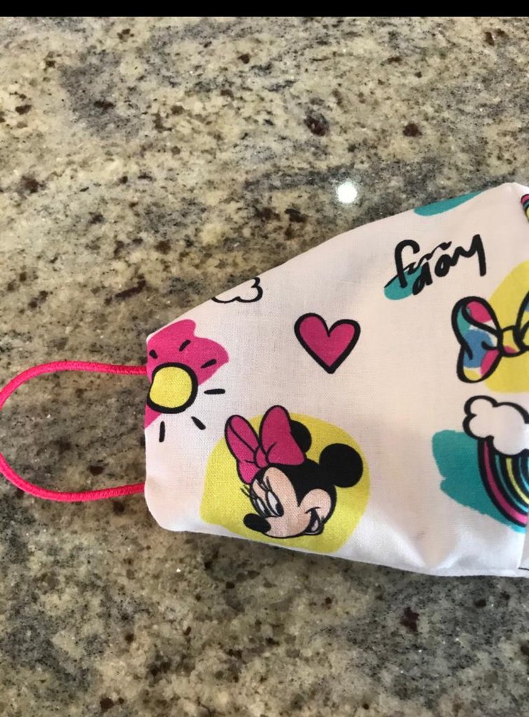 Mascherina Viso Bambino 100% Cotone Con Tasca Filtro – Fatte A Mano USA – Fantasia Cagnolini - Foto 6