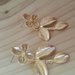 Orecchini Mary Stuart Reign telefilm oro fiori regalo perno regno 