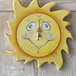 Orologio a forma di Sole  by Creazioni GiaRóⒸ