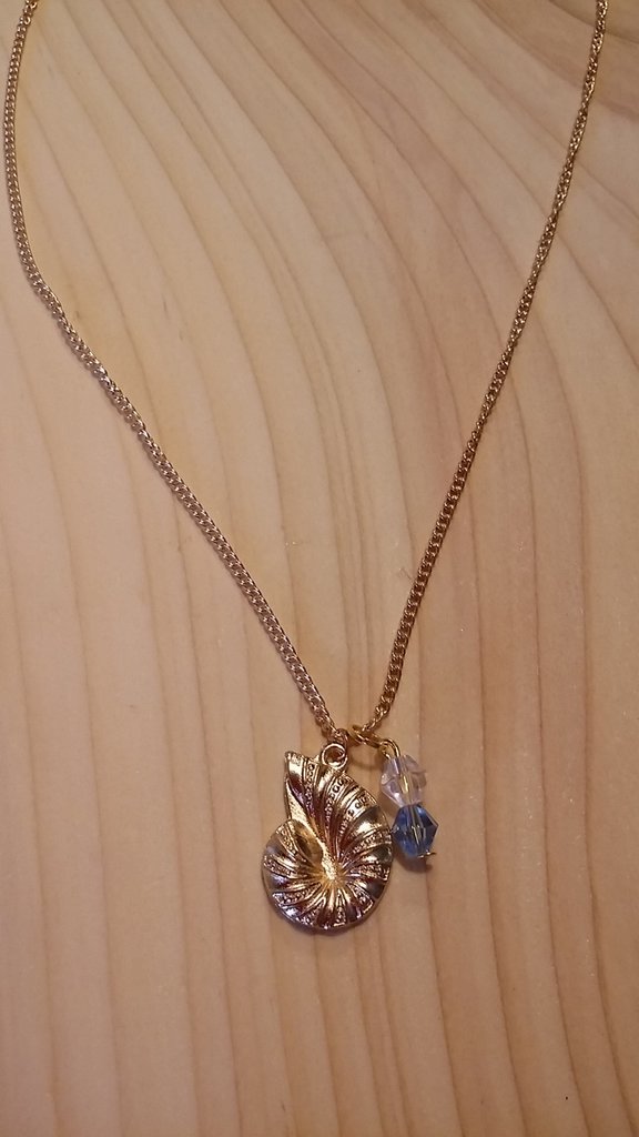 Happiness Boutique Collana Con Ciondolo Conchiglia Di Ciprea - Gioiello In Acciaio Inox Oro Rosa - 2