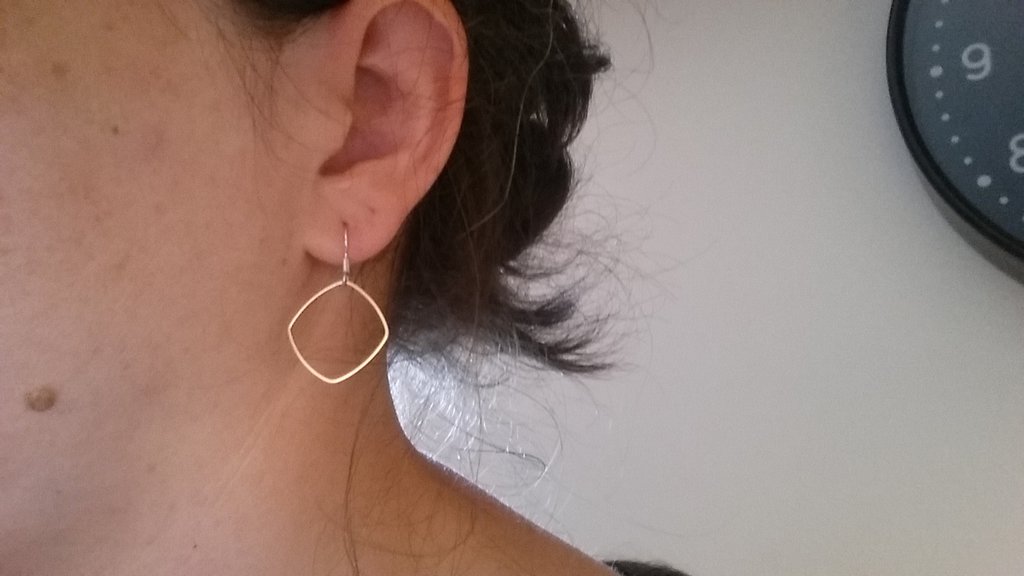 Boucles D'Oreilles Pendentifs Vampire Diaries – Caroline Forbes – Cuivre