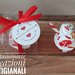 Bomboniera Portachiavi Cupcake colori misti complete di scatolino 