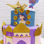 Torta scenografica Aladdin E jasmine ❤️Principessa  