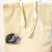 Shopper bag dipinta a mano con riccio, borsa dipinta a mano, accessorio per donna dipinto a mano, borsa in tela, animali del bosco,borsa per donna, regalo compleanno