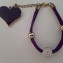 Bracciale Viola Cuore