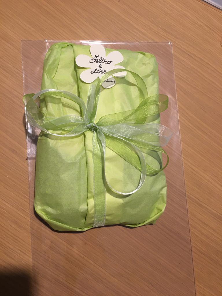 10 Gomitoli Di Lana Cardata - Rosso/Bianco Per Fai Da Te E Feltro - Foto 9