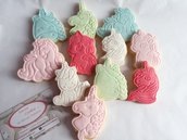 Festa a tema unicorno biscottino gadget bambini compleanno biscotto biscotti personalizzati sweet table