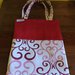 Borsa shopper in lino e cotone foderata