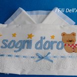 Set di lenzuolini in cotone per lettini 7-in-1 Bianco