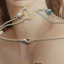 COLLANA *CUORE* CON PERLE DI MARE