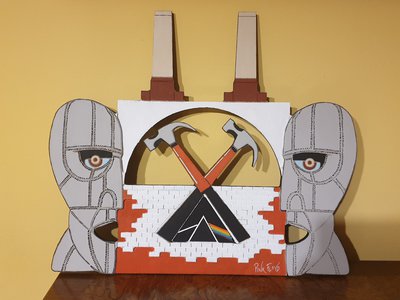 Pink Floyd su legno Pink Floyd su legno