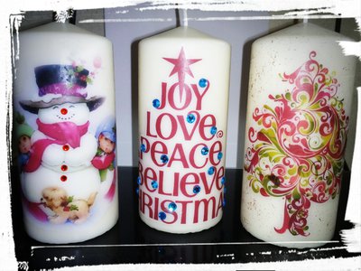 candela stampa personalizzata decorazione natalizia natale regalo segnaposto candela stampa personalizzata decorazione natalizia natale regalo segnaposto