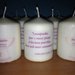 candela stampa personalizzata bomboniera battesimo comunione regalo segnaposto