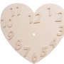 Set Base sagoma forma orologio cuore + numeri Fai da te Decoupage Legno