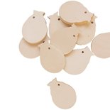 100 Coccinelle In Legno Autoadesive Piccole 1,1 Cm Per Decorazioni Fai Da Te, Scrapbooking, Feste, Baby Shower - Rosse E Nere - 4