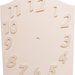 Set Base sagoma forma Orologio in legno forma classica + numeri in legno per il fai da te