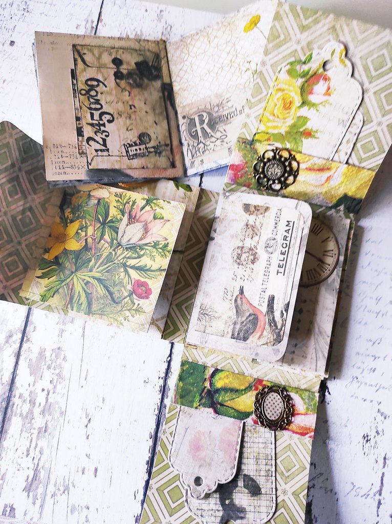 Lobamop Album Fotografico Fai Da Te – My Adventure Book, Stile Vintage, 40 Pagine 19x27 Cm, Per Scrapbooking - 5