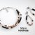 Set etnica in Cocco di Bracciale e Orecchini - WWS01