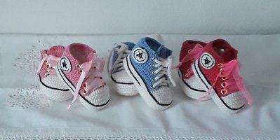Scarpe da tennis per neonati tipo Converse all star Scarpe da tennis per neonati tipo Converse all star