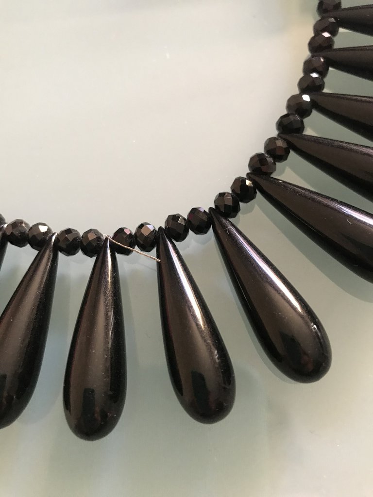 COLLARE ALLA SCHIAVA NERO CON DECORAZIONE ARGENTO | MADE IN ITALY - Foto 10