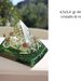 piramide orgonite con cristalli di rocca 