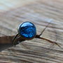 anello regolabile blu