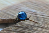 anello regolabile blu