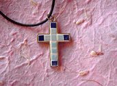Croce Mosaico/Ciondolo