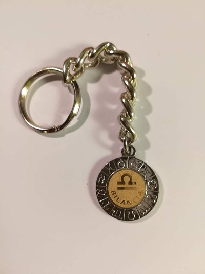 PORTACHIAVI # ZODIACO # iIN ACCIAIO E ORO PORTACHIAVI # ZODIACO # iIN ACCIAIO E ORO