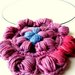 Collana " Puff Granny Rose ” - nuova collezione "HIPPIES" di Tramontana Uniquely Couture
