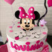 Torta Minnie Lavinia ❤️ 1 anno ❤️scenografica 
