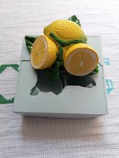 Stampo limoni limone in gomma siliconica professionale da colata
