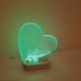 Lampada luce led personalizzabile regalo San Valentino love cuore in plexiglas