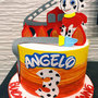 Torta Scenografica Paw Patrol Marshall❤️ Compleanno 