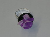 anello rose viola