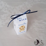 Portaconfetti milk box Le baby Milk Baby Boy battesimo I piccini Leone