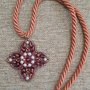 Collana Arabesque con perline