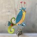 Uccellino in legno dipinto a mano By Creazioni GiaRó  Ⓒ