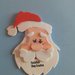 Fustellati Babbo Natale gomma crepla cartoncino