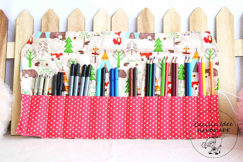 Organizer Per Pennarelli In Bambù, Contenitore Da Scrivania In Legno Per 176 Pennarelli Penne E Pennelli 22 Scomparti Per Casa Scuola E Ufficio 99176417