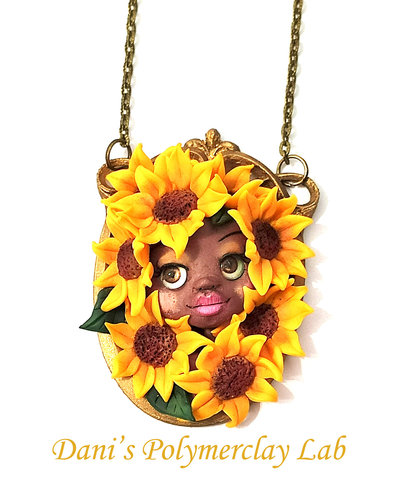 Collanina "Sunflowers queen" Collanina "Sunflowers queen"